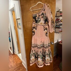 Farm Rio Pink Dream Garden Maxi Dress
